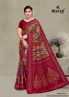 Krishnaveni Vol 1 By Meenaxi Daily Wear Cotton Printed Sarees Wholesale Shop In Surat